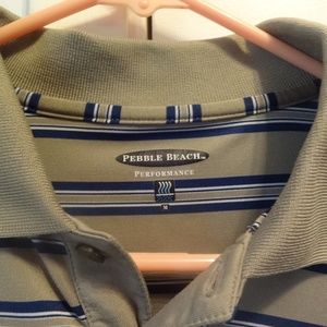 Pebble Beach Men's Performance Golf Polo